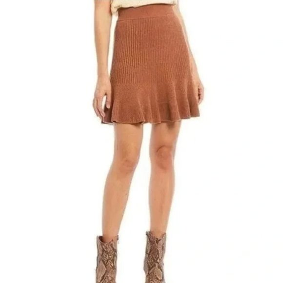 Free People sweater skirt szL - Picture 14 of 15